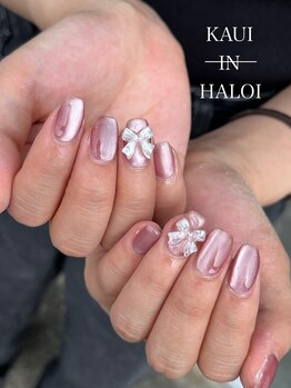 カウイ イン ハロイ(Kaui in haloi)/マグネット×リボン