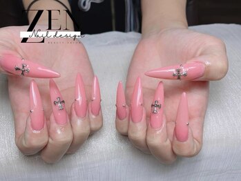 ゼン ネイル デザイン 池袋(ZEN NAIL DESIGN)/* 長 さだしやり放題×つけ放題
