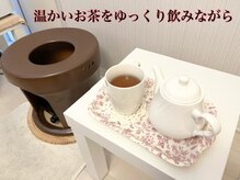 ミント/寒い時期は温かいお茶をどうぞ