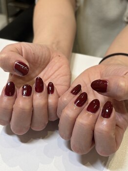 ブート(BouT)の写真/自爪を休ませたい時や、ジェルに抵抗がある方も◎マニキュアで楽しむ数日間の華やかさ*イベントにも最適！