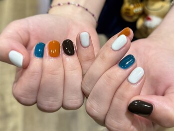 ハンドワンカラーネイル￥7,700
