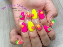 アン ジョーヌドラゴ/【自爪ネイル】ネオンネイル
