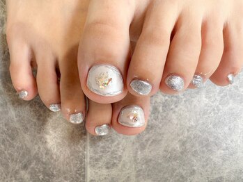 テラス(TERRACE)/フット親指アートデザイン