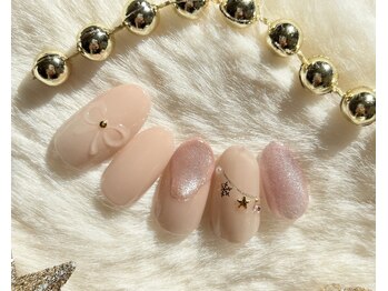 エクラ(eclat)/クリアリボン×雪リース