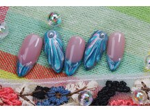 ミスシュガーネイル(MS Sugar Nail)/夏海の花火泡スパークル8980