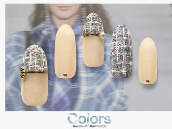 カラーズ荻窪 ネイルラウンジ(Colors Ogikubo Nail Lounge)/ツイード×シャネル風スタイル