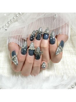 ミニョン(Minyon)/推し活☆メンカラネイル