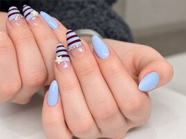 ブルーボーダーネイル