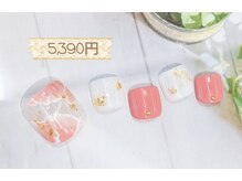 ネイルパキラ(nail pachira)/透け感たっぷり☆天然石ネイル