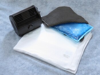 水素浴サロン プレミアム銀座/夏のひんやりグッズもご用意☆