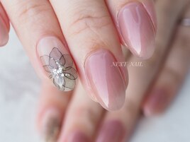 当店看板デザイン～水彩フラワー
