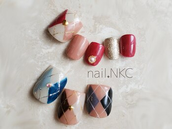NKC/フットアーガイルネイル