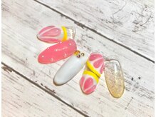 ダリア 西大寺本店(DAHLIA)/グレープフルーツネイル☆