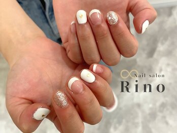 レオパード×白×ハート