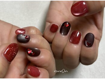 ロンロン(ronron.)/＊Valentine nail＊