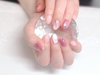 ラーシューシュ(la-chou-chou)/華やかネイルコース ¥7500