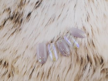 FAST NAIL 荻窪駅前店【パラジェル/ジェルネイル専門/定額/マグネット/フットネイル】/和柄 グラデ 【11597】