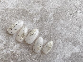 スリー(THREE)/Sep.2021/nail design