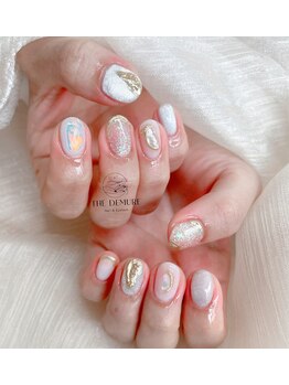 ザ デミュア 銀座店/キラキラネイル
