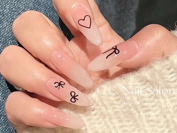 シーシーネイルサロン 池袋(C.C.Nail salon)/長さ出し持込みアート