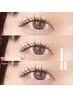 高品質フラットラッシュ100本/カラーエクステ無料  5500円