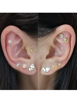 ココホワイトニング(coco whitening)/【大人可愛い耳つぼジュエリー】