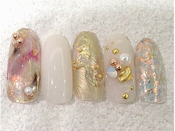 リノ ネイル(Rino nail)/10月の新作秋のキラメキ 710b3