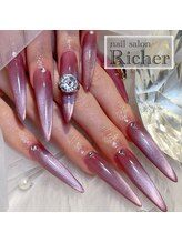 エスフィーネイルサロン リシェル(Esfy nailsalon Richer)/マグネットグラデーション