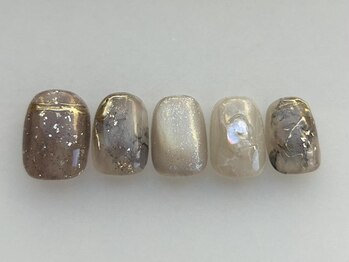 アイネイルズ 池袋店(I-nails)/グレイッシュブラウン