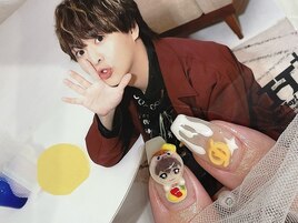 有岡大貴くんネイル 3D ジェル