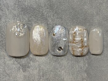 カラネイル 南森町店(calla nail)/チェックアート
