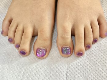ハロービューティ 覚王山(Hello Beauty)/フットジェルwストーンアート