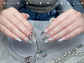 シルバーハートネイル