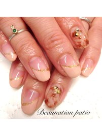 【ヌーディーNail】べっ甲☆