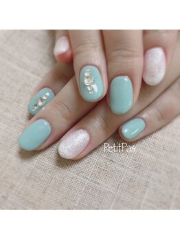 プティパ(Petit Pas)/オフ込/ アート2本 ¥5500