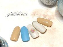 ネイルグラマラス 西新井店/《パラジェル》冬マットDesign