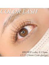 ネイルサロン R/ブラウンマツエク