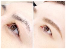 ラズベリー ベレー(Raspberry Beret)/眉毛スタイリング例