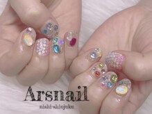 アルスネイル(Ars nail)/カラフルうるうるネイル