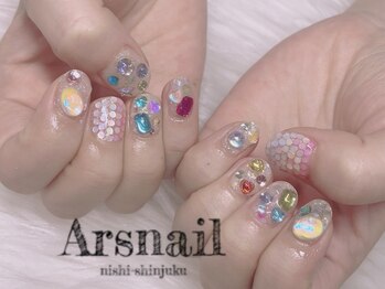 アルスネイル(Ars nail)/カラフルうるうるネイル