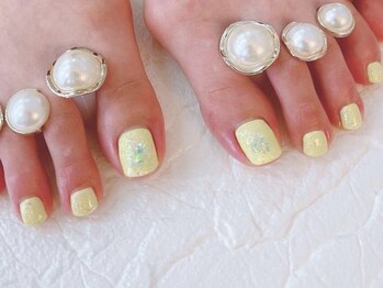 はあとねいる 宇治店/レモン色