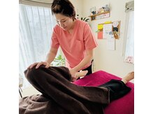 ぴーすの雰囲気（状態を見極めながらストレッチなども取り入れオーダーメード施術）