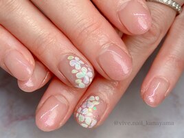 花びらネイル☆