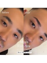 リノ セカンド(Lino second)/眉wax＋間引き/カット/メイク