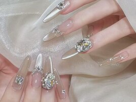 キラキラワンホンネイル