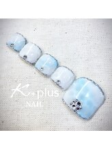 ケープラスネイル(K+plus nail)/フット定額90分★初回9350円