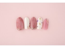 ドライフラワーネイル