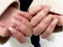 ネイルマジック 仙台一番町店(NAIL MAJIC)/ストーンドットネイル☆