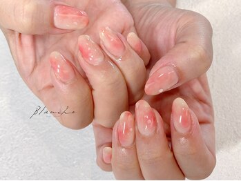 ブランシュ(BLANCHE)/桃ネイル