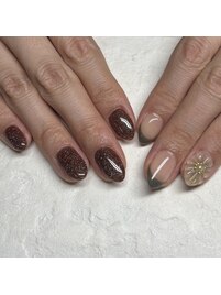 ぷっくりお花♪フレンチ♪